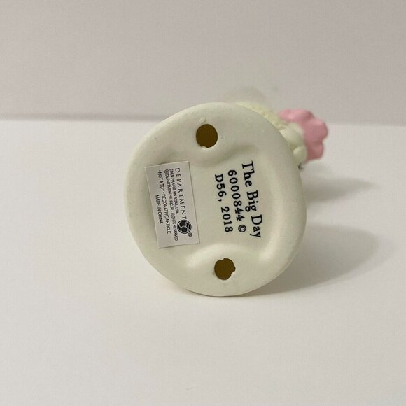 Dept 56 Snowbabies The Big Day Bride Wedding Blue Eyes Figurine - Picture 15 of 15